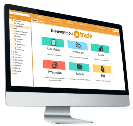 Captura del ERP 3eTrade